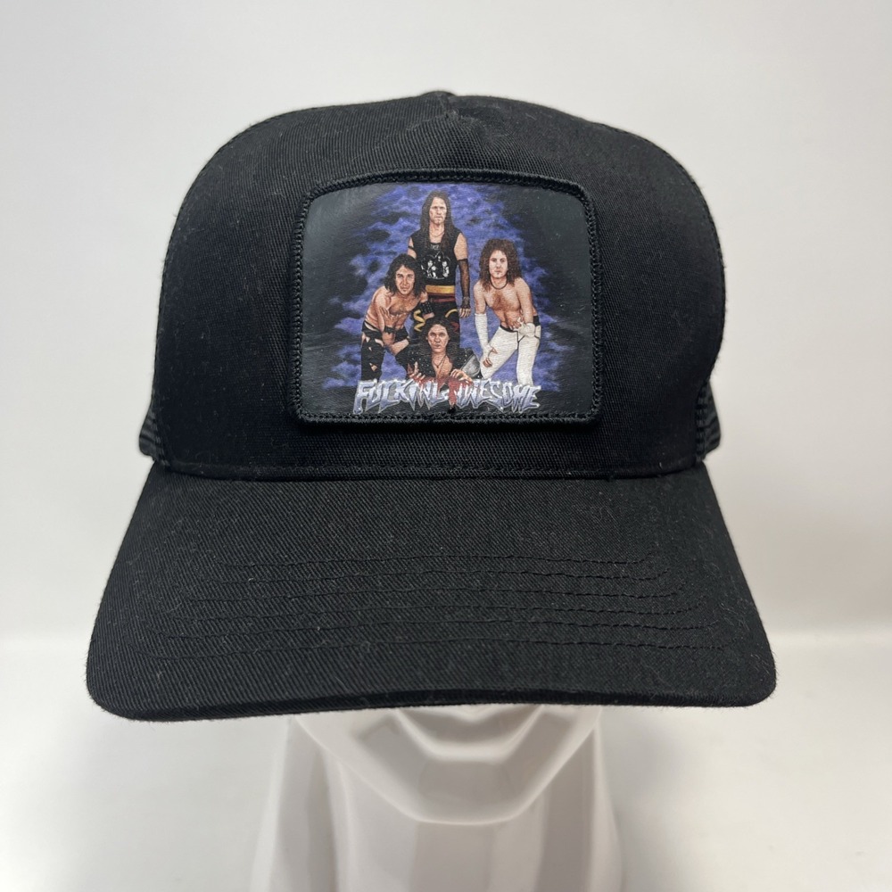 F**king Awesome hat Trucker Black